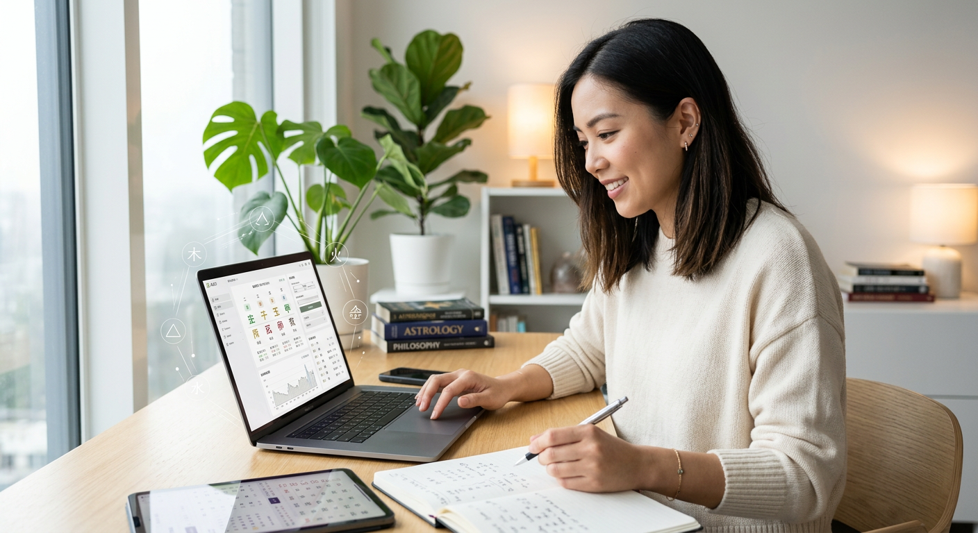 Calculer son bazi gratuit : Le guide d'initiation pour explorer votre métaphysique personnelle