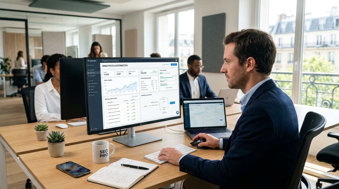 Logiciel automatisation SEO : Le comparatif ultime pour passer du pilotage manuel à la performance industrielle