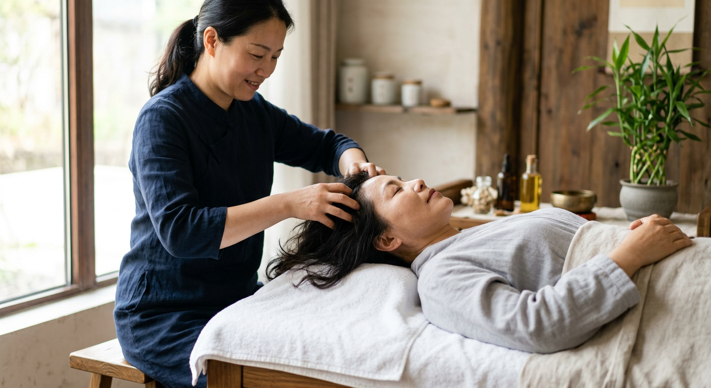 massage cranien chinois